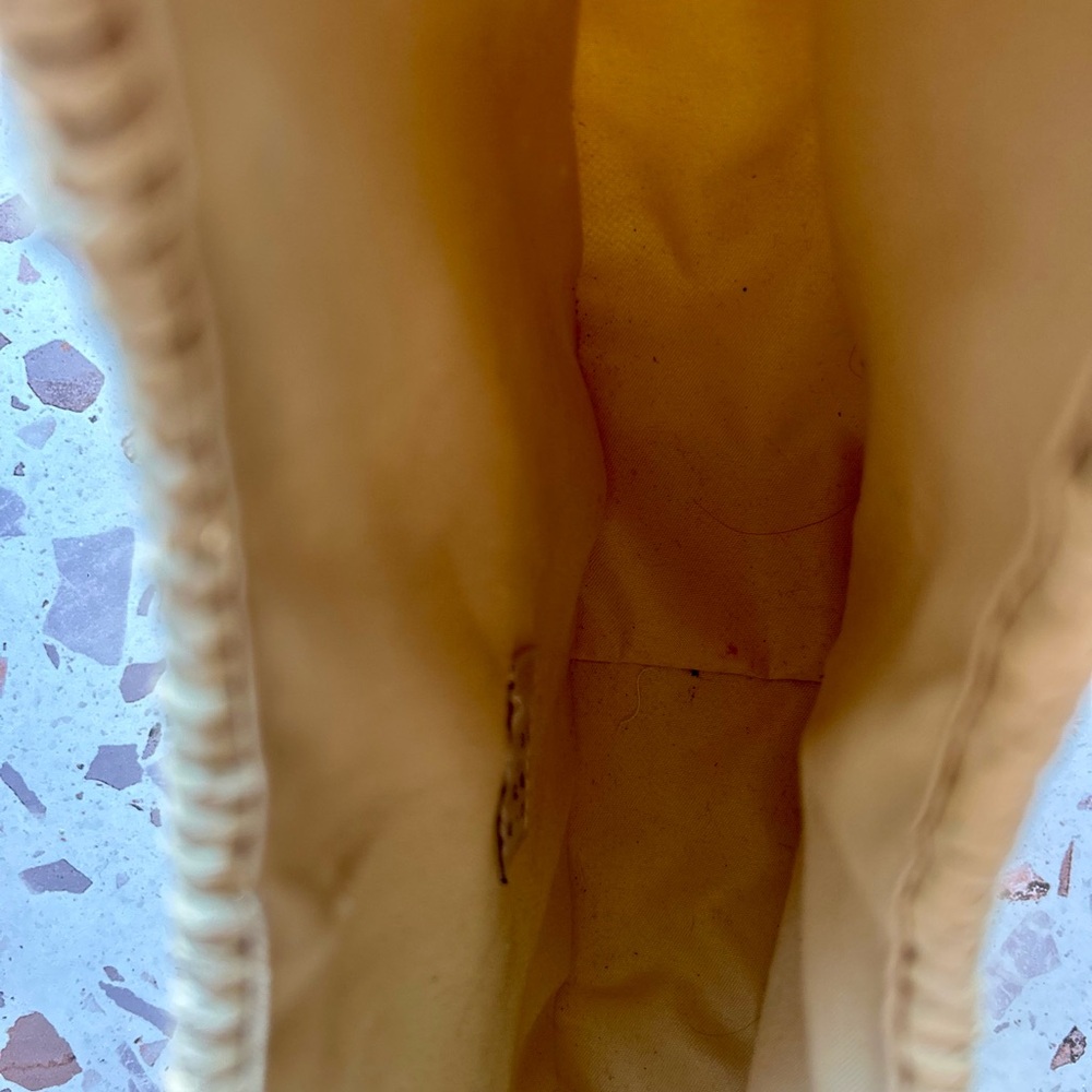 A new day Elegant Cream Woven Women's Bag Excellent condition - Picture 7 of 8